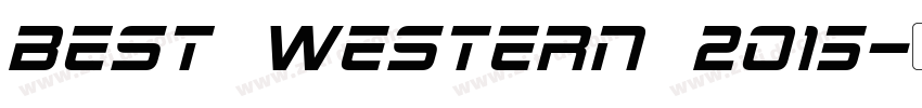 Best Western 2015字体转换